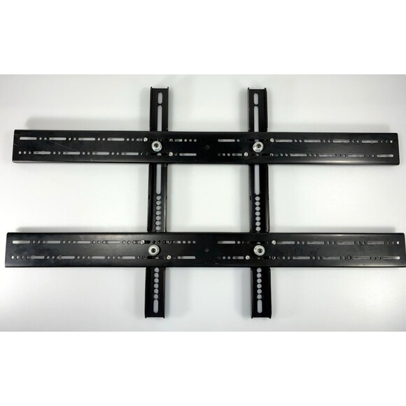 Universal Flat Panel Interface 65" TV Tall Bracket Black 37”x21.5” - Picture 1 of 9